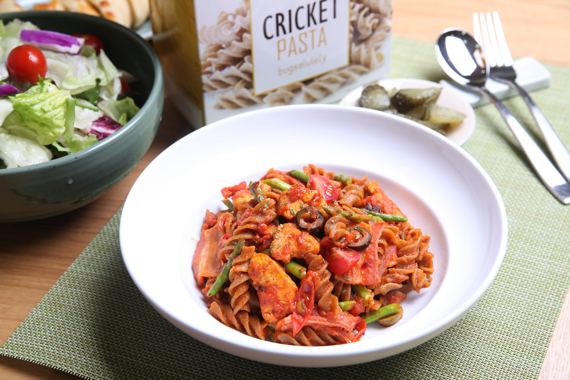 Cricket pasta